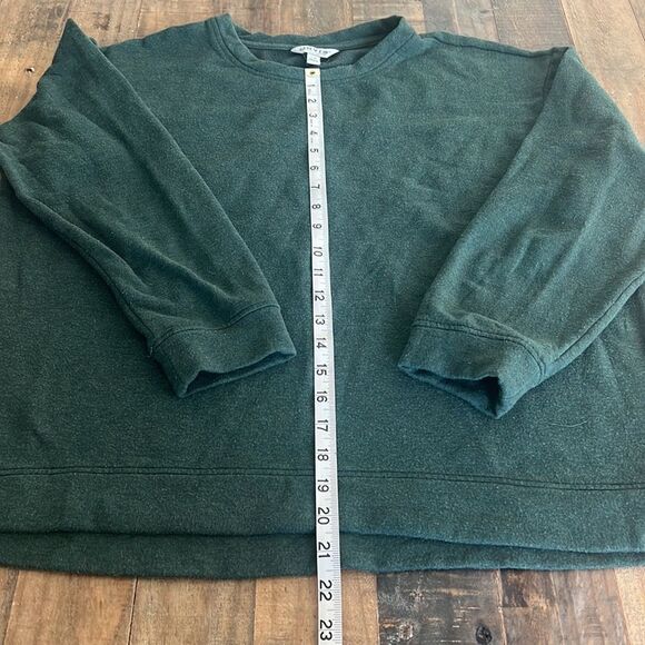 Orvis Size L Sweatshirt in Green - Picture 5 of 8